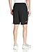 HEAD Men's Return to Order Knit Running Short, Black/Flame Scarlet, Medium