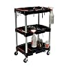 LUXOR MC-3 Mechanic's Three-Shelf Cart