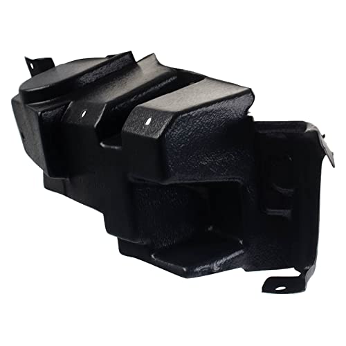 Image of TRQ Front Driver Side Engine Splash Shield Black Compatible with 2005-2010 Pontiac G6 GM1250153