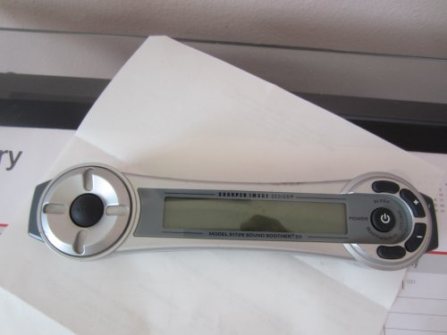 Sharper Image Sound Soother Fifty Speaker System (SI726SIL) REMOTE CONTROL ONLY!!