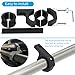 Aluminum Mounting Bracket Kit Tube Clamp 2Pcs 1.37