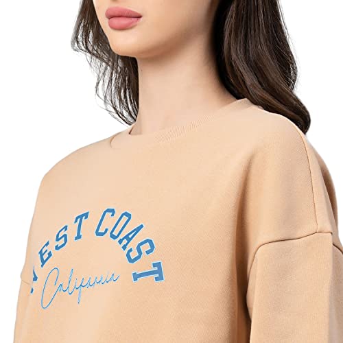 Image of Mode By Red Tape Women Graphic Print Sweatshirt