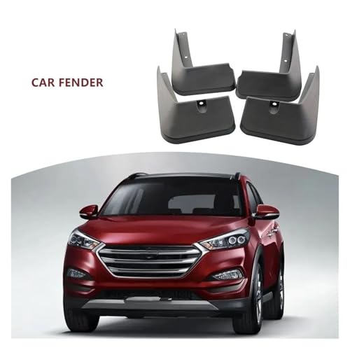 Salpicaderas premium para Hyundai Tucson 2015-2020 con diseño resistente y ajuste a medida 4