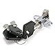 Alamor Hard Satteltasche Lock Set Für Harley Davidson Touring Electra Glide Road King