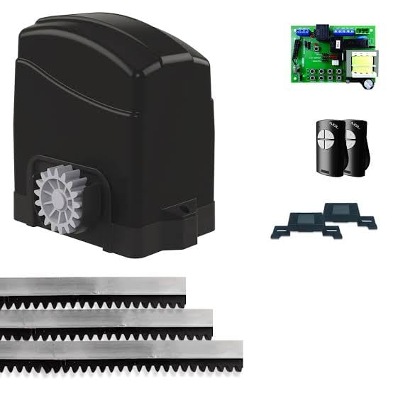 Kit Motor de Portão AGL Trino Light Deslizante Completo 2 control...
