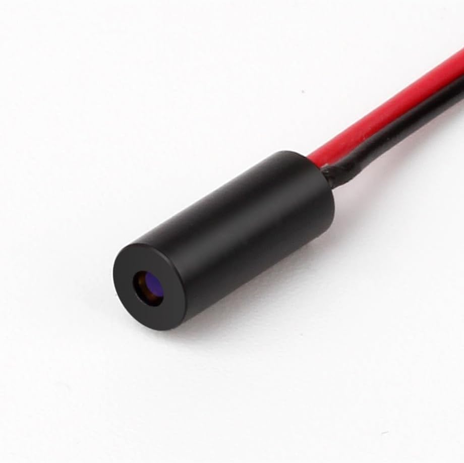 D4x10mm Min Size 635nm 0.5mW 1mW 5mW Glass Lens Red Dot Laser Module Industrial Grade (5, Milliwatts)