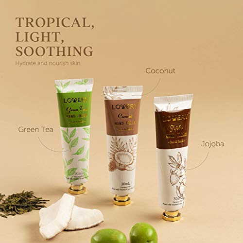 Aromatherapy Lotion Gift Box For Men & Women, Shea Butter, Jojoba Oil, Coconut Scented Hand Cream Spa Set For Dry Hand, Self Care Package Gift For Her, Mini Hand Lotion Travel Size, 15 Pcs #TOP7