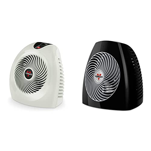 Vornado Vh2 Whole Room Space Heater, Linen & Mvh Vortex Heater With 3 Heat Settings, Adjustable Thermostat, Tip-Over Protection, Auto Safety Shut-Off System, Whole Room, Black #TOP10