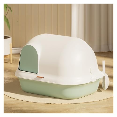 Caja sanitaria grande para gatos con puerta y pala miniatura 1