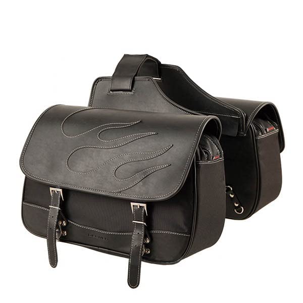 Amazon | DEGNER(デグナー) ナイロンダブルサドルバッグ ファイヤー