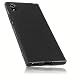 Produktbild mumbi Hülle kompatibel mit Sony Xperia XA1 Handy Case Handyhülle, transparent schwarz