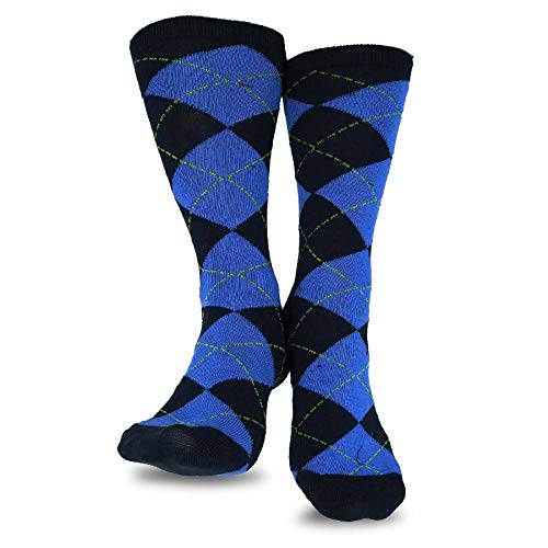 Ladies Girls School Socks Casual Trouser Crew 12-Pair (Argyle-Ministripe_12Pair) #TOP7
