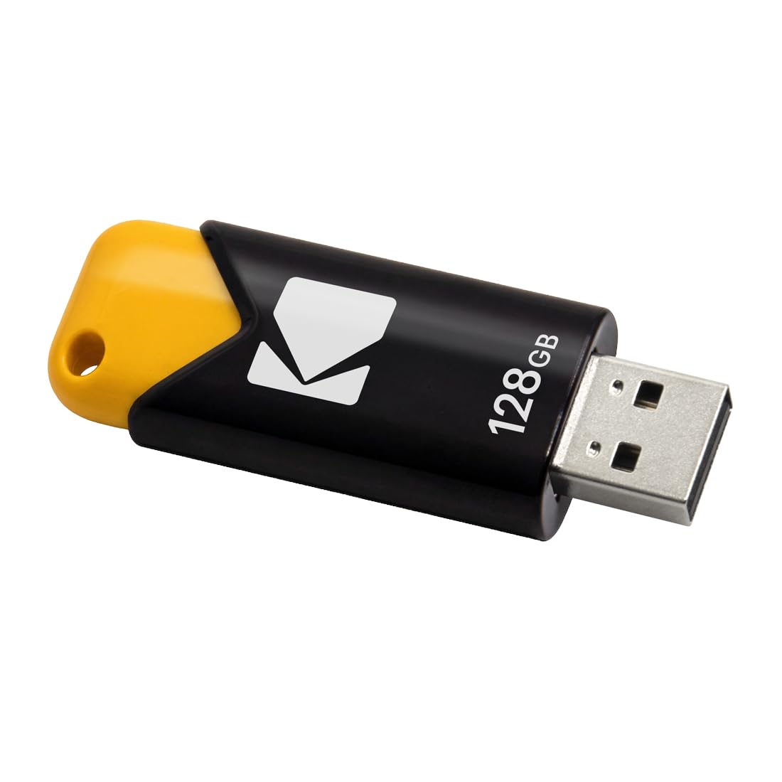 Kodak Chiavetta USB 3.2 da 128 GB, serie B110S, fino a 100 Mb/s, senza cappuccio