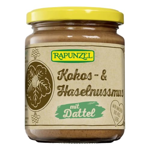 Rapunzel - Kokos- und Haselnussmus mit Dattel - 0,25 kg