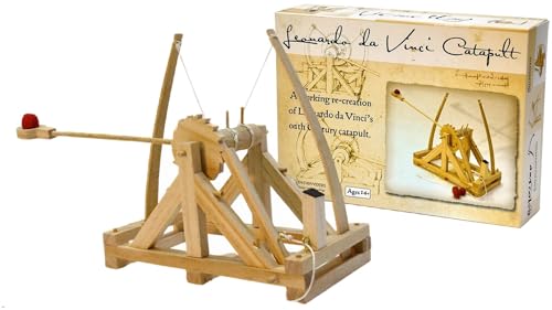 PATHFINDERS STEM Kits – Leonardo da Vinci Catapult kit | Trebuchet Science Kits for Kids Age 12-14 | Toys for Ages 8-13 Physics Toys | Kids Engineering kit | Learning Resource | Engineering
