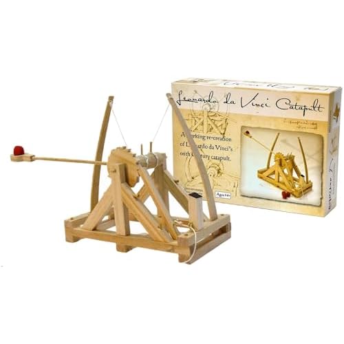 PATHFINDERS STEM Leonardo da Vinci Catapult Kit | Trebuchet Science Kit, Physics…