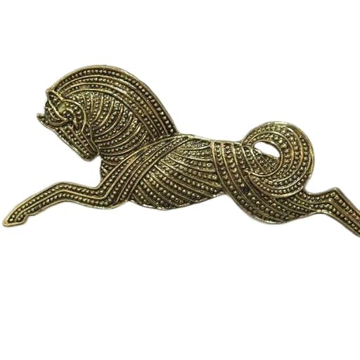 Vintage Horse Brooch Pin for Women Men Running Horse Lapel Pins Animal Corsage Dress Suit Shirt Scraf Clip Safety Pins Fashion Accessory for Cloth-image-29