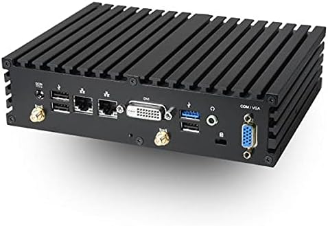 Jetway HBJC375F532Z-2930-B Celeron N2930 Baytrail Industrial Fanless PC, Dual LAN, Wireless AC