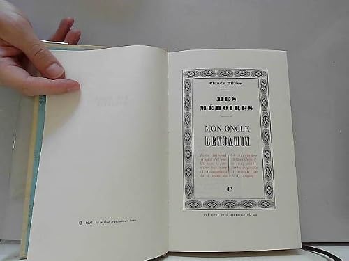 Mein Onkel Benjamin [French] B003XKI574 Book Cover