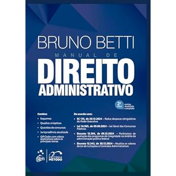 Capa do livro Manual de Direito Administrativo - 2ª Edição 2025