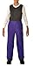 Arctix Kids Limitless Fleece Top Bib Overalls, Purple, Medium Regular