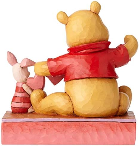 Disney Traditions Handmade Valentines Pooh and Piglet Figurine