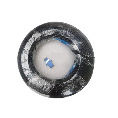 Câble fibre optique monomode FTTH pour connecter le bureau de jardin en 80m