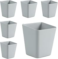 Vista 7 de Paquete de 6 portavasos colgantes, organizadores de pared, accesorios de carrito rodante, soportes colgantes para bolígrafos, contenedores