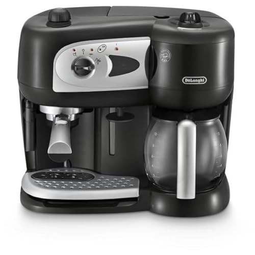 Machine Expresso Combiné Pompe - Delonghi - Bco261b.1 - 15 Bars - Dosettes Et Café Moulu - Noir Et Blanc Machine Expresso Combiné Pompe - Delonghi - Bco261b.1 - 15 Bars - Dosettes Et Café Moulu - Noir Et Blanc