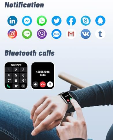 GRV FC1 Smartwatch IP68 Waterproof, 100+ Sports