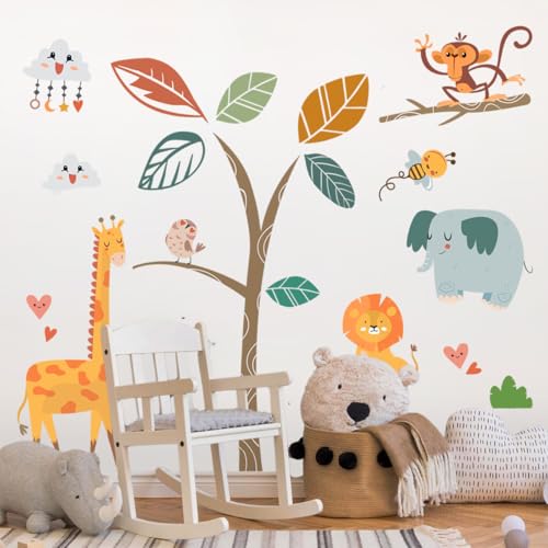 Vinilos Decorativos Animales Bebé Bosque miniatura 2