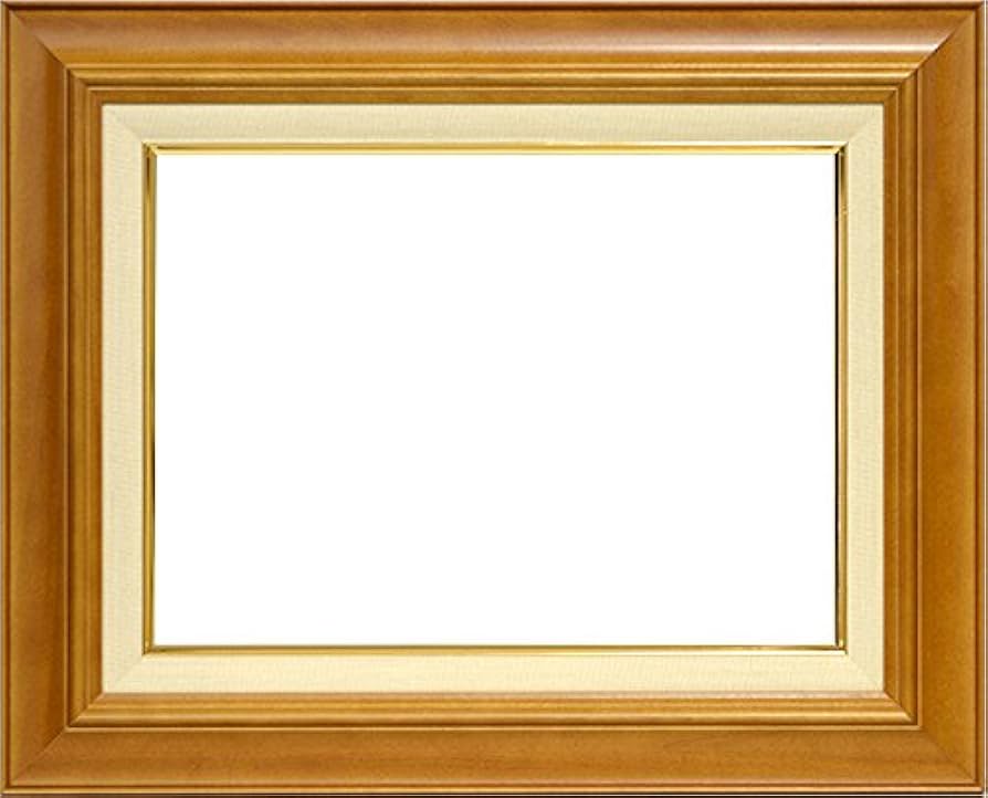 油彩画SMサイズ　額縁付4 Amazon.co.jp: 大額 油絵用額縁 7720/チーク SM（227×158mm） UV