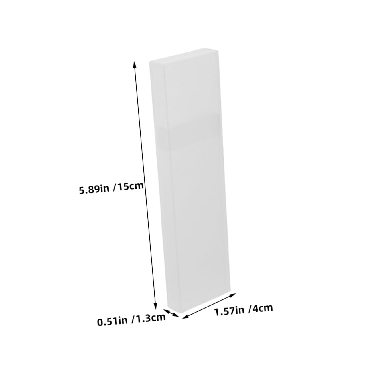 Baluue Portable Tongue Scraper Storage Box Set 6pcs Plastic Travel Tongue Scraper Containers Secure Closure Organized