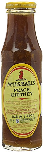 Mrs Ball's Peach Chutney 470g (Pack of 8)
