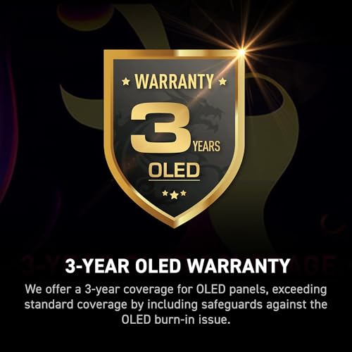Automatic ultrawide OLED monitor product image