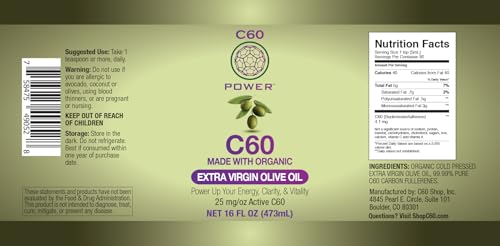 image for C60 Purple Power C60 Power C60 in Organic Extra Virgin Olive Oil - Nat