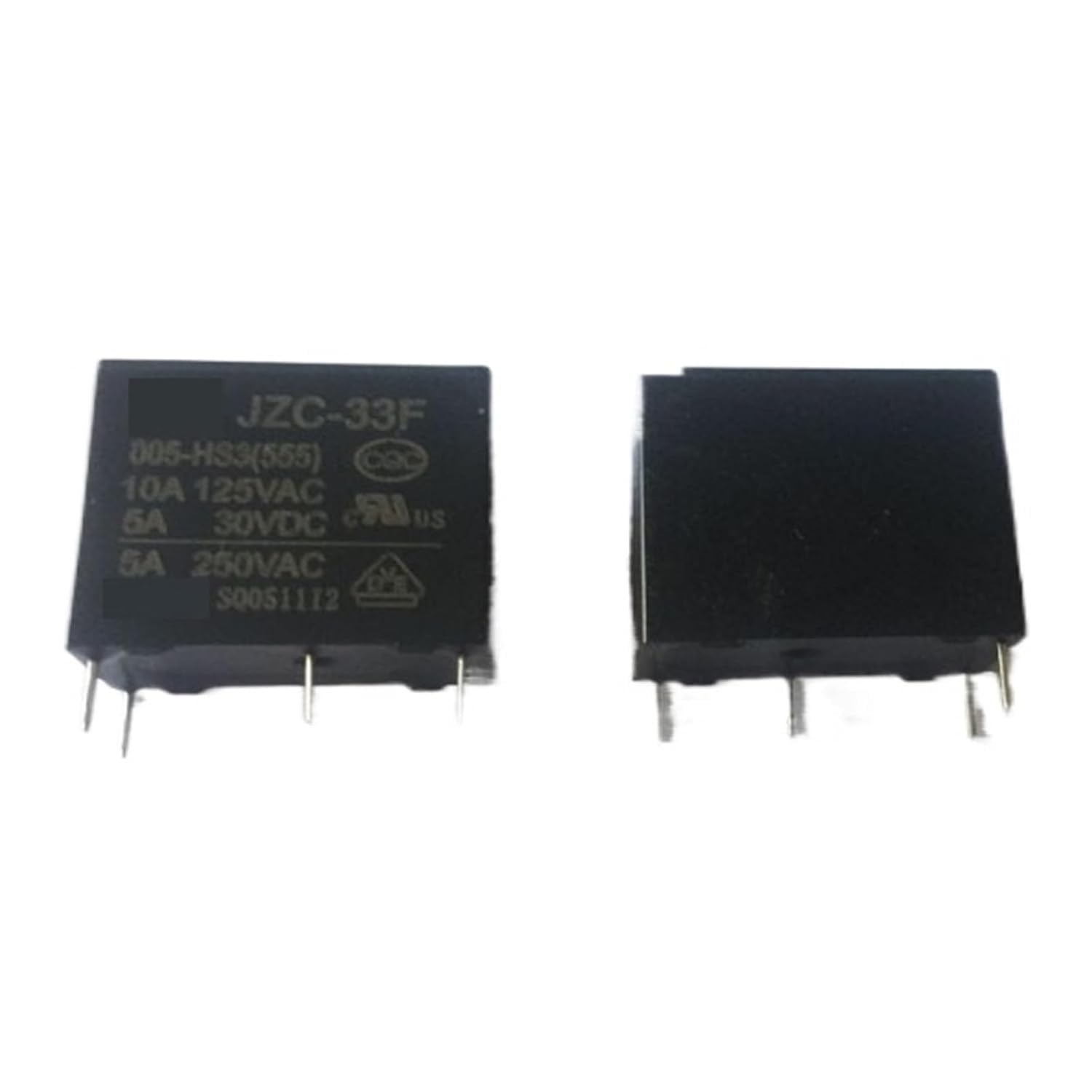 Relé HF33F-024-HS3 JZC-33F con capacidad de 5A 250VAC para aislar circuitos