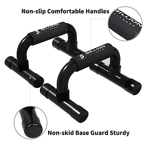 5BILLION FITNESS Push Up Bars for Home Workout, Non-Slip Pushup Handles for Strength Training, Wrist Protection Calisthenics Equipment, Portable Push Up Stands, Support Up to 330 lbs by 5BILLION FITNESS - Image 3