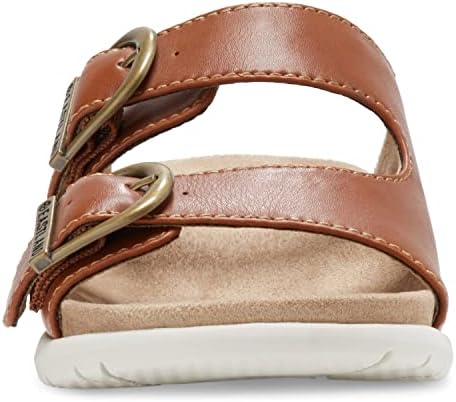 Eastland Women's Avery Flat Sandal, TAN, 11 | Image 3