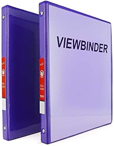 1 2 inch 3 ring binders amazon