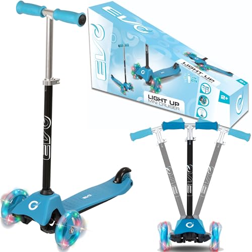 EVO Trottinette Tricycle Enfant Light Up Mini Cruiser