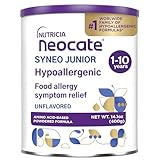 Neocate Syneo Junior - 1+ years - Hypoallergenic Toddler Formula for Food Allergy Relief - Nutritionally Complete Dairy Free Formula - With Prebiotic and Probiotics - Unflavored - 14.1 oz