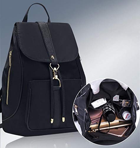Mochila de mujer en lona resistente Oxford de diseño urbano sofisticado 7
