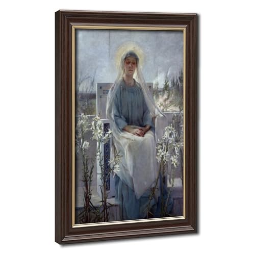 Toile Meditation of The Holy Virgin 1889 cadeau décoration murale suspendu