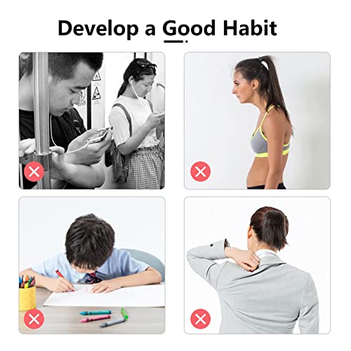 Back Posture Corrector, Upper Back Brace with Vibration Intelligent Posture Reminder, Smart Posture Trainer for Women/Men/Students, Prevent Humpback, Help to Keep Right Posture to Develop a Good Habit - Image 3