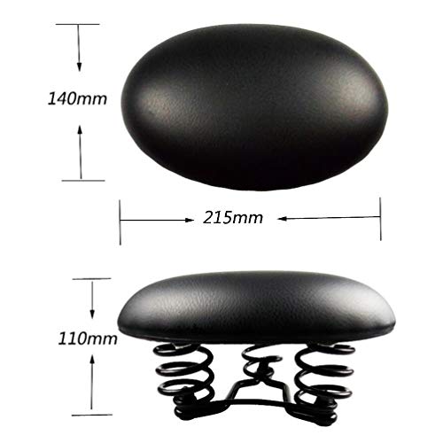 BESPORTBLE Selim com molas para bicicleta, absorção de impacto, universal, confortável, para ciclism
