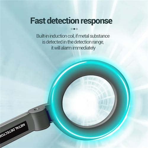 Détecteur de métaux réglable DELURA super scanner à assemblage rapide - 5