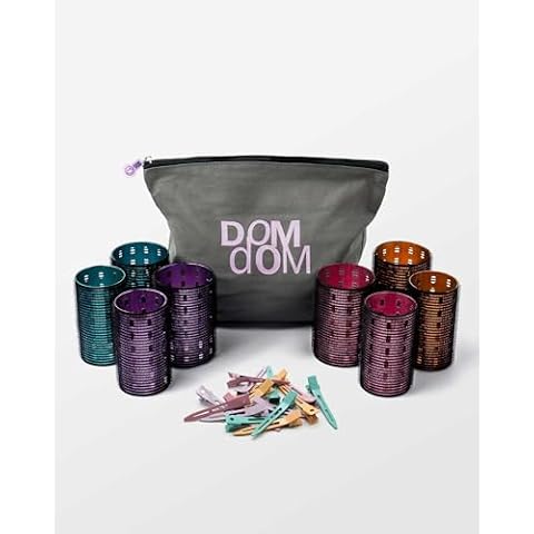 Dom Dom Metal Hair Rollers Set Cover