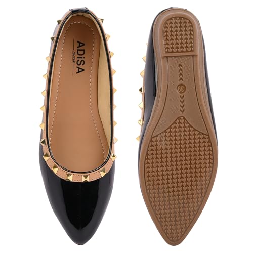 Image of Women Girls Slip On Ballet Flats