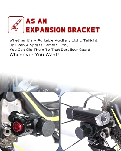 SPTOT Ebike Protetor de rack de desviador proteção de transmissão de bicicleta para a maioria das bi